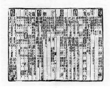 《诗学集成押韵渊海》元至元六年蔡氏梅轩刻本_卷六