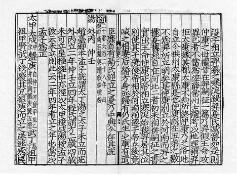 《慈溪黄氏日抄分类古今纪要》元后至元三年刻本_卷61