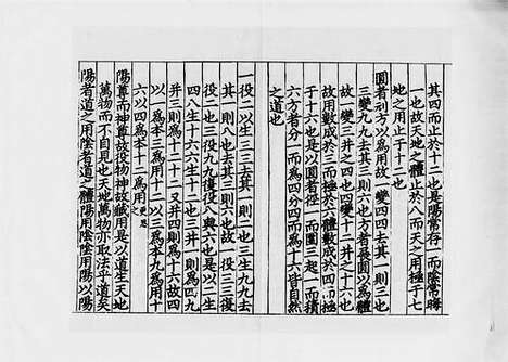 《邵子观物篇渔樵问对》宋咸淳福建漕治吴坚刻本_卷四