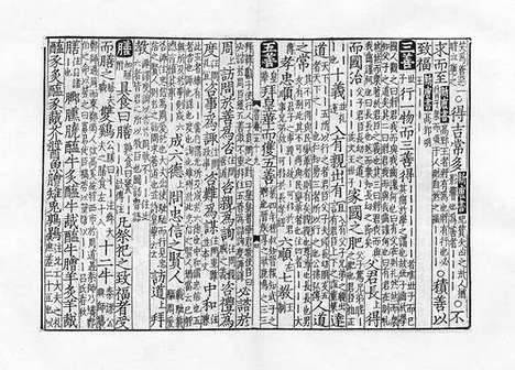 《重添校正蜀本书林事类韻会》宋刻本_卷五