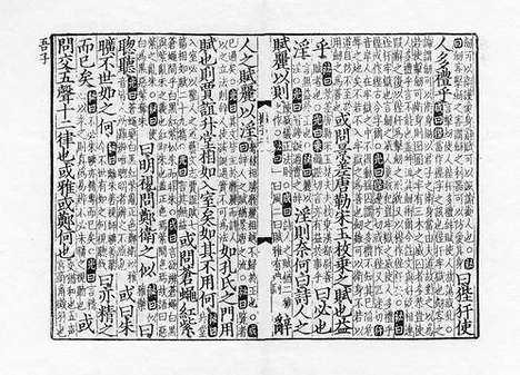 《纂图分门类题五臣註扬子法言》宋刘通判宅仰高堂刻本_卷二