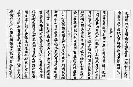 《景祐乾象新书》北宋元丰元年司天监秦孝先、苏宗亮、徐钦邻等抄本_卷三