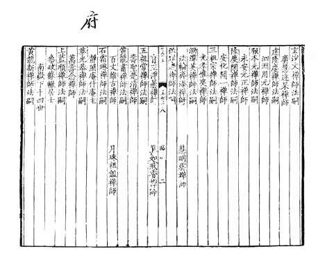 《五灯会元》宋刻本_卷十八