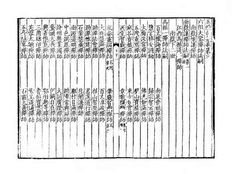 《五灯会元》宋刻本_卷三