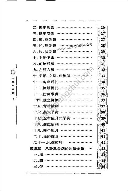 八卦三合剑张全亮