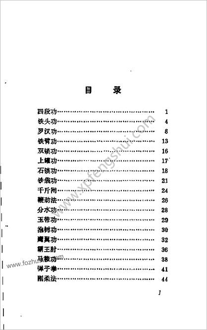 少林秘传绝技练功法吴佳明