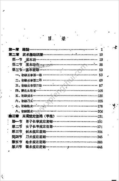 体育学院本科讲义_武术_上册