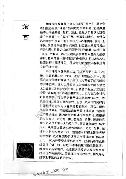 咏春拳高级格斗训练_魏峰2003