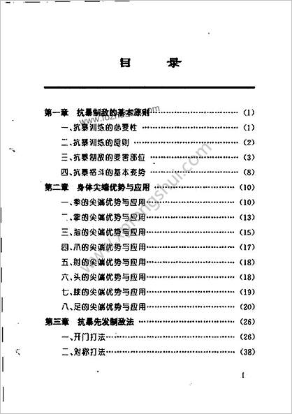 抗暴制敌术.杨维.