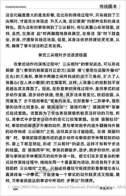 拳式三尖相对技击攻防兼备