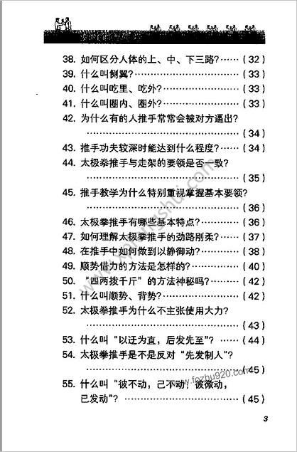 推_太极拳推手问答_沈寿