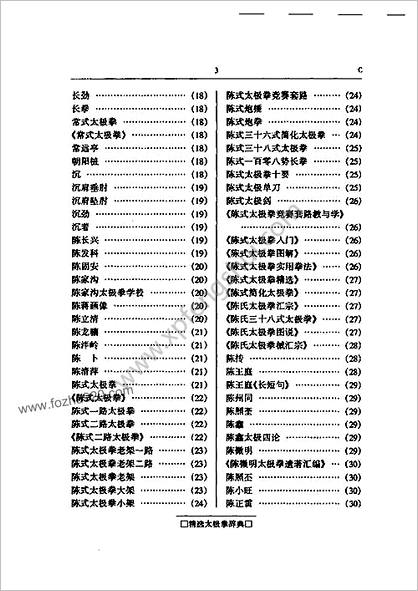 精选太极拳辞典.余功保