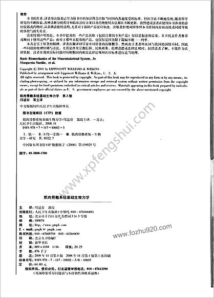 肌肉骨骼系统基础生物力学