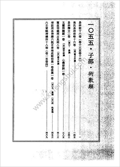 《续修四库全书.1055.子部.术数类》