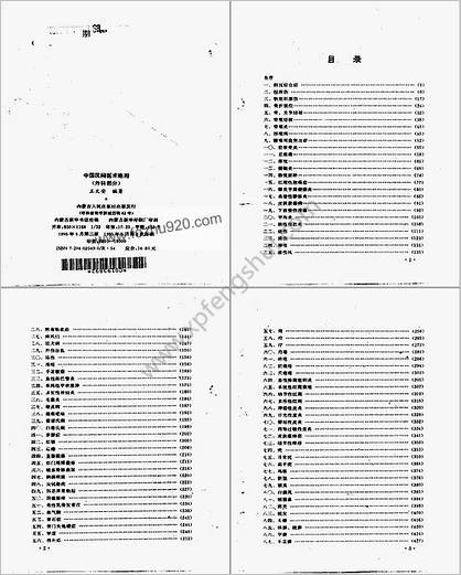 中华民间医术绝招外科部分