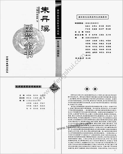 唐宋金元名医全书大成-朱丹溪医学全书.高清