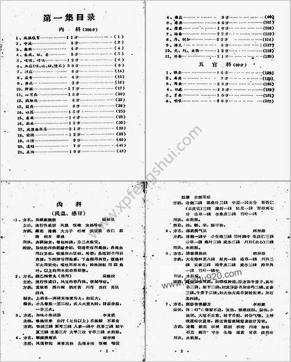 安顺市中医-民间医-民族医秘方验方第一集