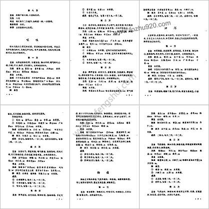 常见病验方选编内科-儿科病部分