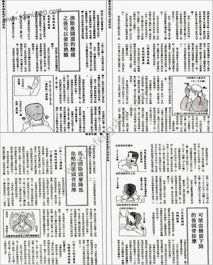 按摩脑后部可治慢性病