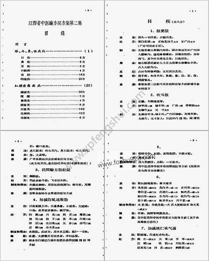 江西省中医验方秘方集第二集